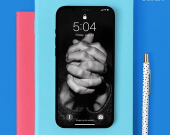 Praying Hands Phone Background Wallpaper