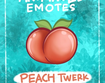 Peach Twerk Animated Emote