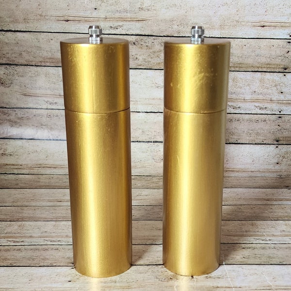 Gold Salt and Pepper Etsy