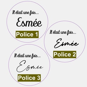 Carte bienvenue bébé/ carte naissance/ il était une fois/ maternité/ bois / fleurs séchées image 6