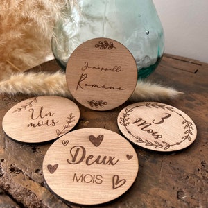 Cartes étapes / naissance / photo / cadeau naissance