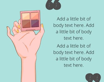 Digitale Instagram Vorlagen für Makeup Business | Maskenbildner Social Media | 32 Vielseitige Designs