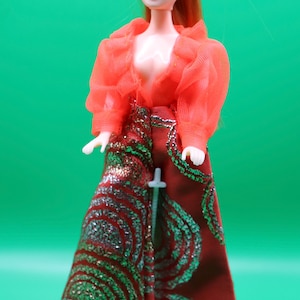 Orange Peel pants Dawn Pippa doll
