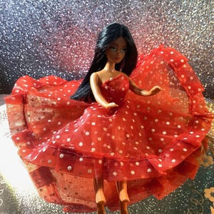 Dawn Pippa doll  dotted Dancer dress ( no doll)