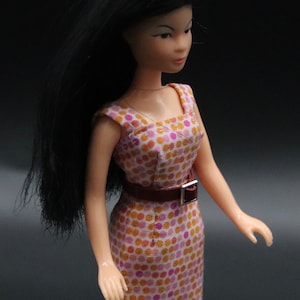 Dawn Pippa doll  speckles cotton sheath  dress ( doll not included)