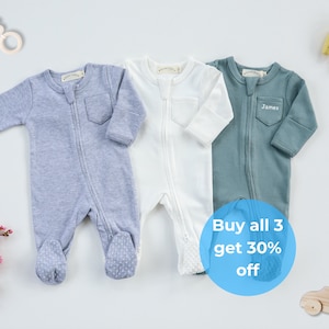 Baby boy sleepsuits sale discount