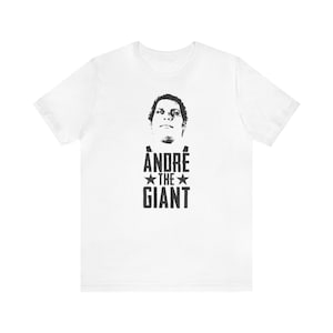 Andre The Giant T-shirt. Classic era wrestling WWE / WWF. Legends range.
