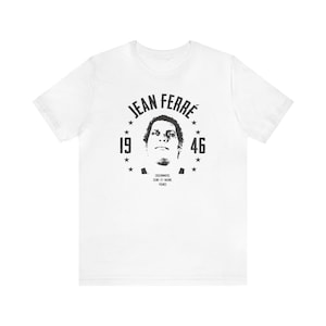 Andre the Giant. Jean Ferré 1946 T-Shirt.  Classic era wrestling WWE / WWF. Legends range.