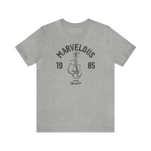 Marvelous Marvin Hagler T-shirt. Classic boxing era original design. Legends range.