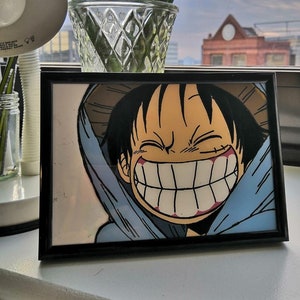 ¡¡Pintura de vidrio de anime personalizada!!