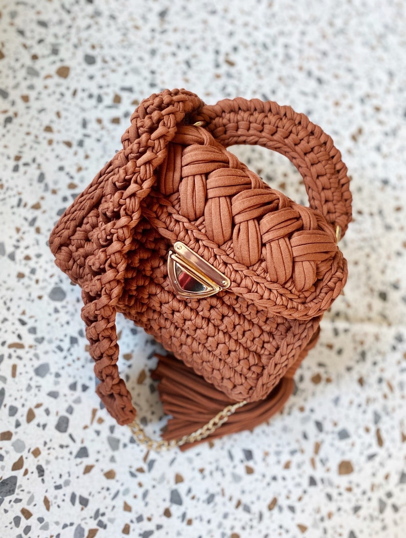 NEW Crochet Bag Video Tutorial Multi Languages Subtitles Etsy