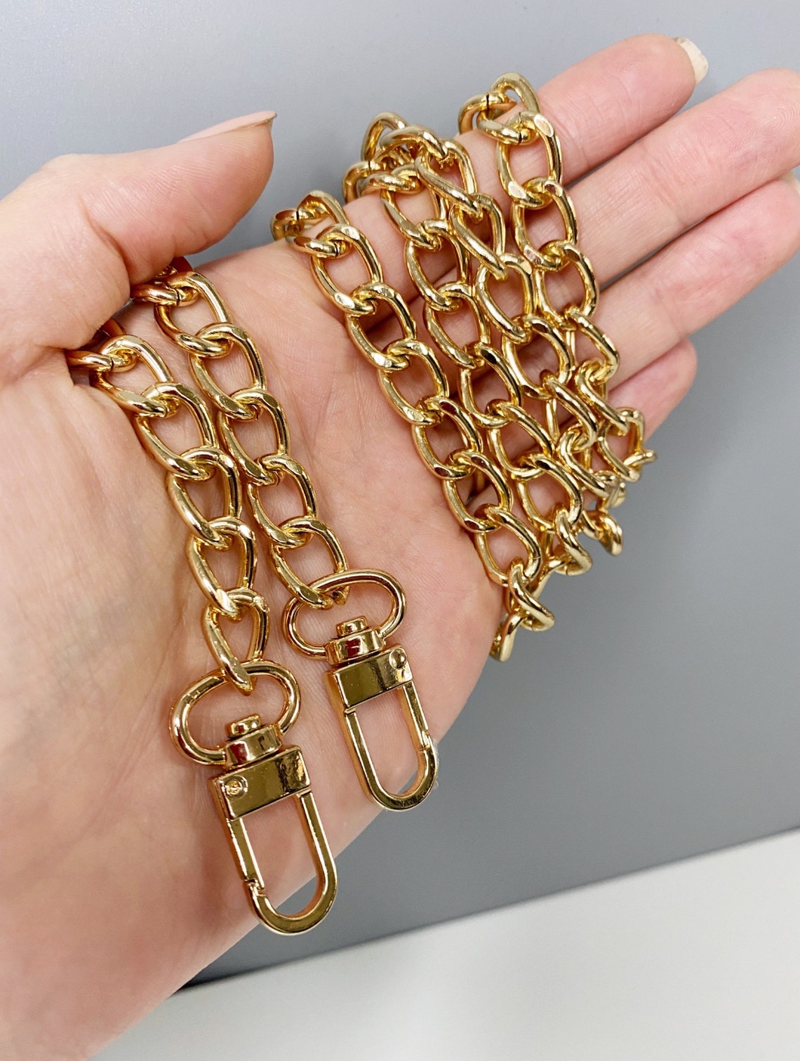 Gold Detachable Crossbody Chain
