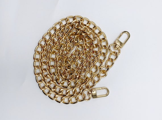OPEN KLAVER'' GOUDEN KETTING - slim goud