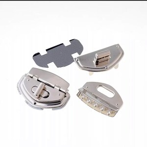Metal Clasp for the Bag, Backpack Fitting Gold, Silver Buckle Accessories