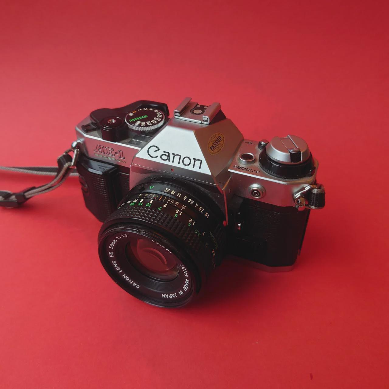Canon AE-1 Program 35mm Film SLR Camera - 50mm Lens - Etsy