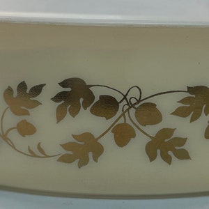 Vintage Pyrex 2 1/2 Quart 045 Goldene Eichel Auflauf