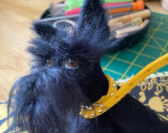 Scottish terrier, needle felted dog, Scottie