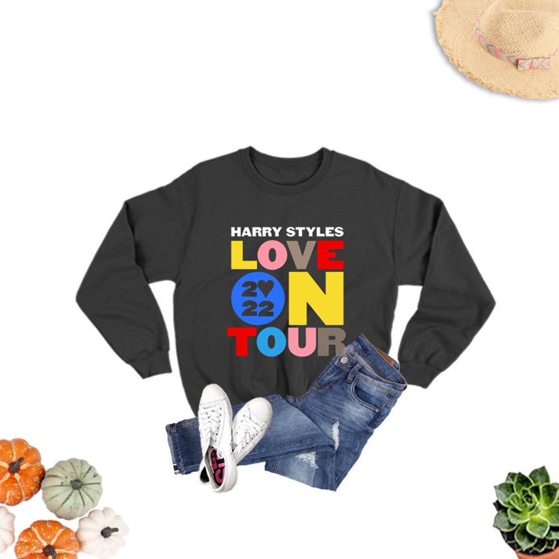 Harry Styles Shirts Love on Tour Shirt Hs Tour Merch Gift Etsy