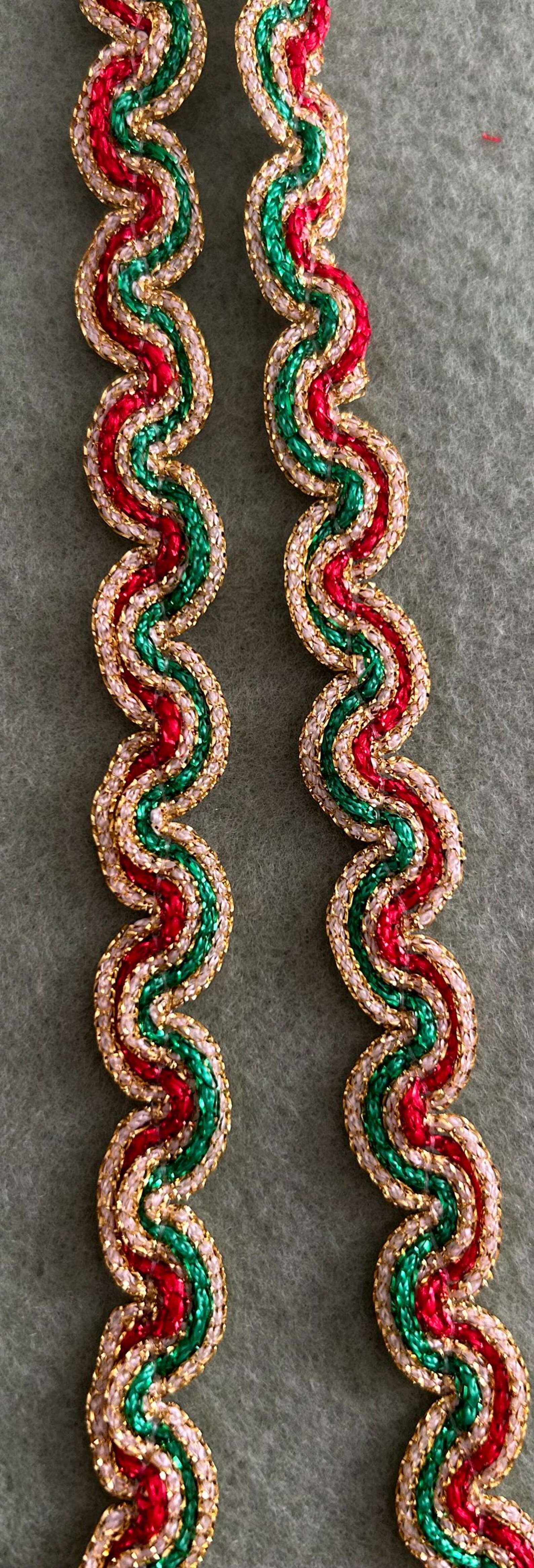 Three Colors Braid Trim. - Etsy