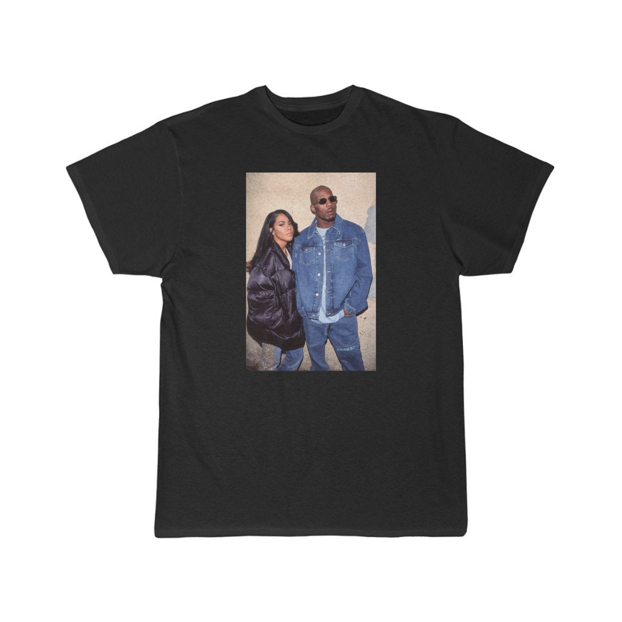 Discover Aaliyah und DMX Grafik T-Shirt Herren Kurzrmeliges T-Shirt