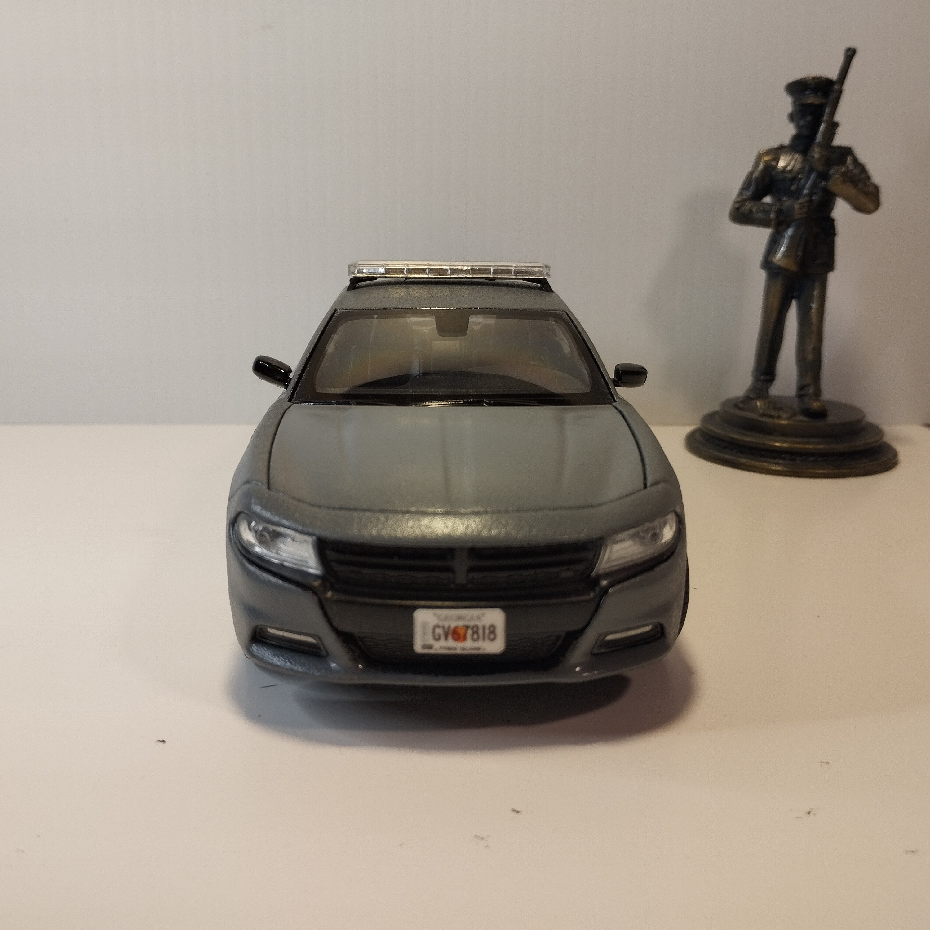 Doerun Police Car Dodge Charger Pursuit Scale Model Etsy