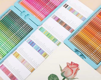 520 Professional Colouring Pencils,color Pencils Storage With