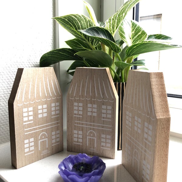 Custom Photo Pet Our House Is Not The Same Without Your Pawprints Pet Memorial Gift Christmas Gift Personalized Custom Shaped Wooden Ornament