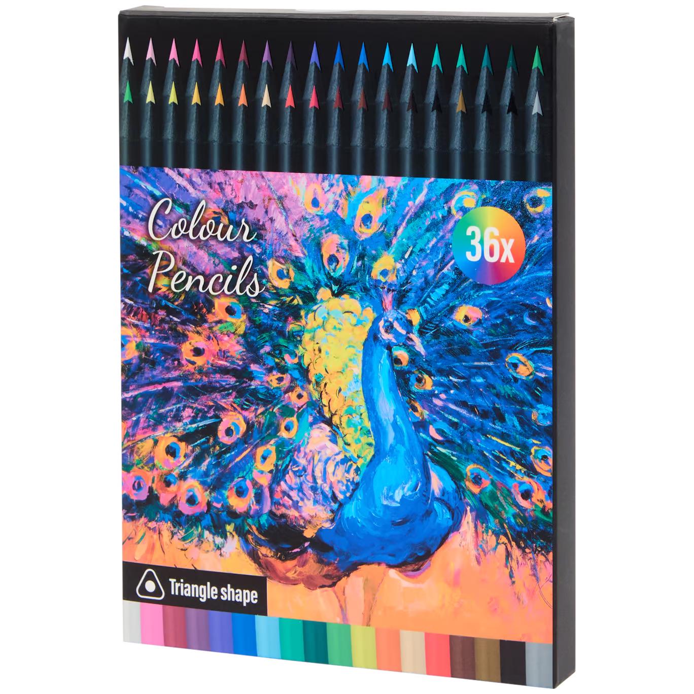 Set 180 Matite Colorate A Olio In Scatola Metallo - Per Adulti, Bambini E Artisti