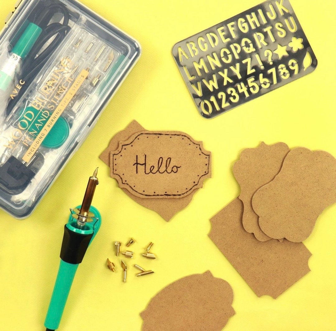 how to make a pyrography pen at home #diy - youtube... Wood Burning Kit: Pyrography Pen With Tips & Stencil - Etsy UK
