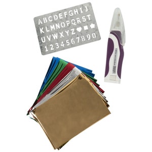 Warmte-actieve pen, hete foliepen, verwarmde hete foliepen, elektrische penfolie, warmtepen, ambachtelijke foliepen, folie-effect op kaart, kerstcadeaus volwassenen