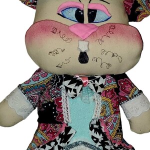 Easter Bunny Wreath Attachment or Door Hanger/ Body Wreath Attachment/ Mad Hatter Bunny/ Easter Wreath Attachment/ Wreath Supplies