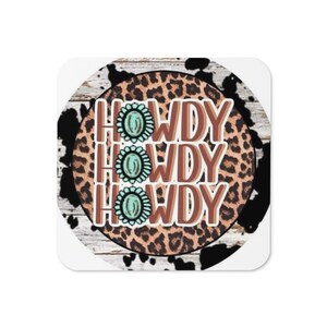 Country Farmhouse Cork-back coaster