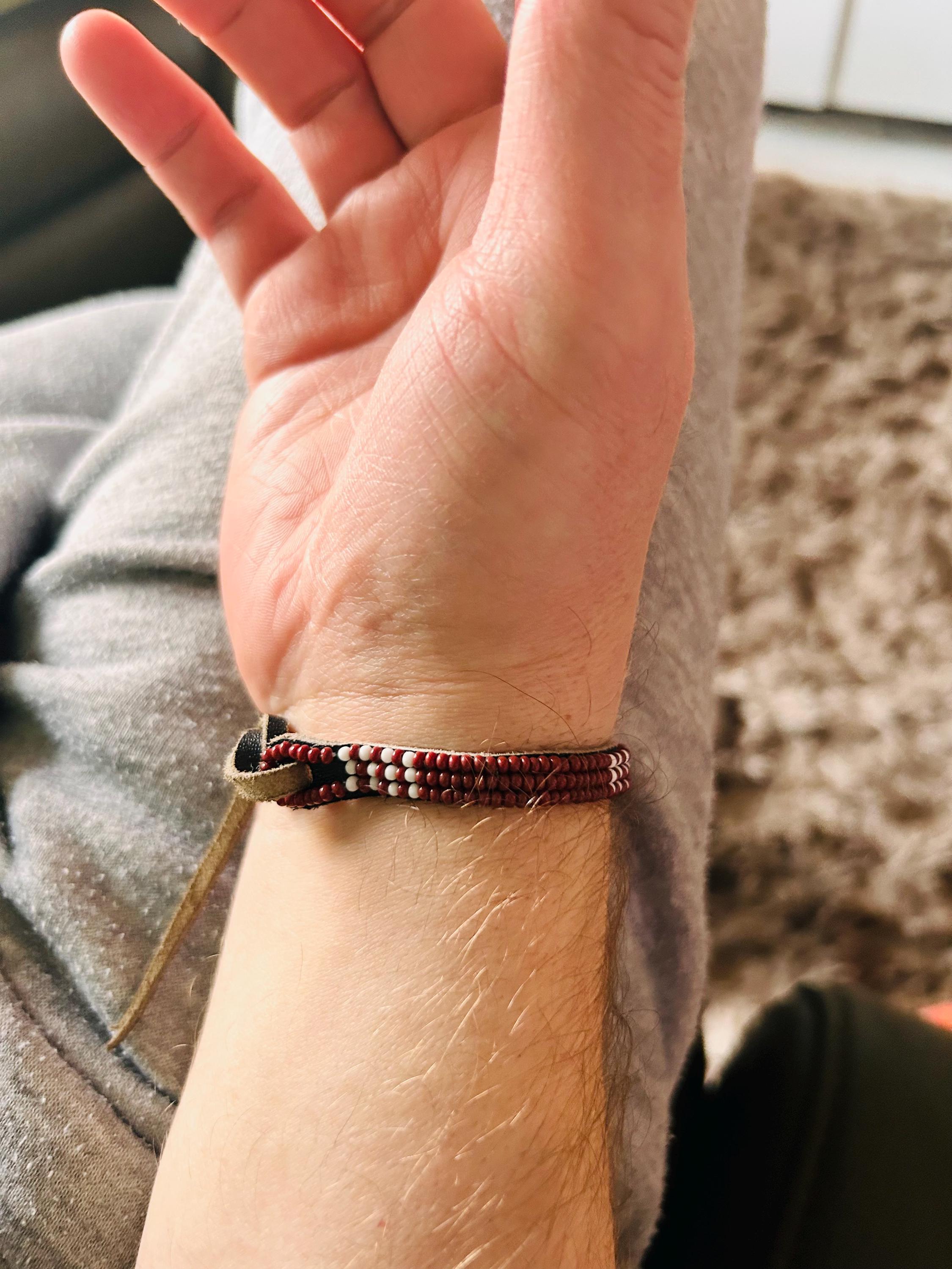 Friendship Masai Bracelet| Africa Handmade Leather Adjustable