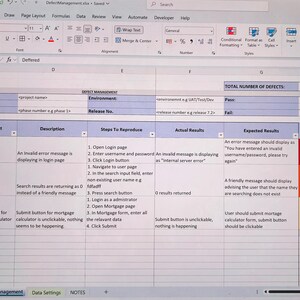 Defect Management Testing Template |UAT Defects Documents |QA Testing ...