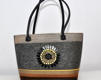 Africa handmade hand bags (Large)/ Kenya handbag/Arica bag gift for her