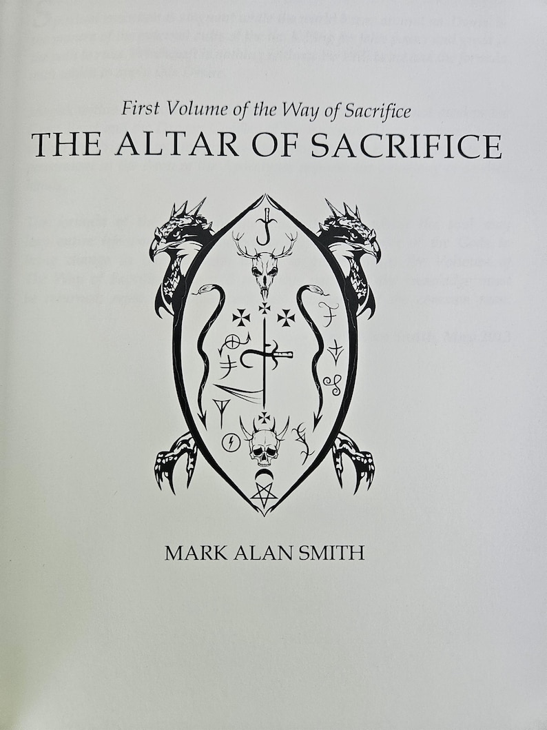L'altare del sacrificio, Mark Alan Smith immagine 9