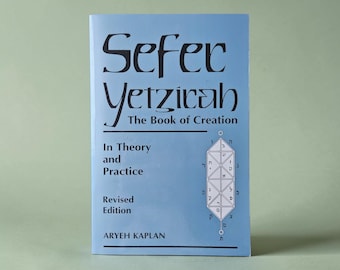Sefer Yetzirah, The Book of Creation, Aryeh Kaplan 1997