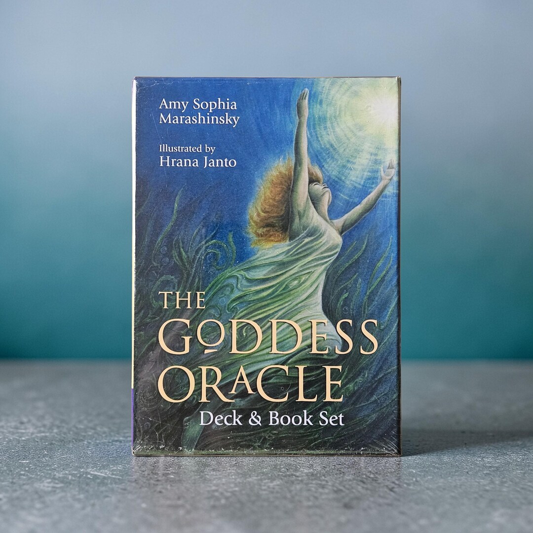 The Goddess Oracle Deck & Book Set, Amy Sophia Marashinsky - Etsy