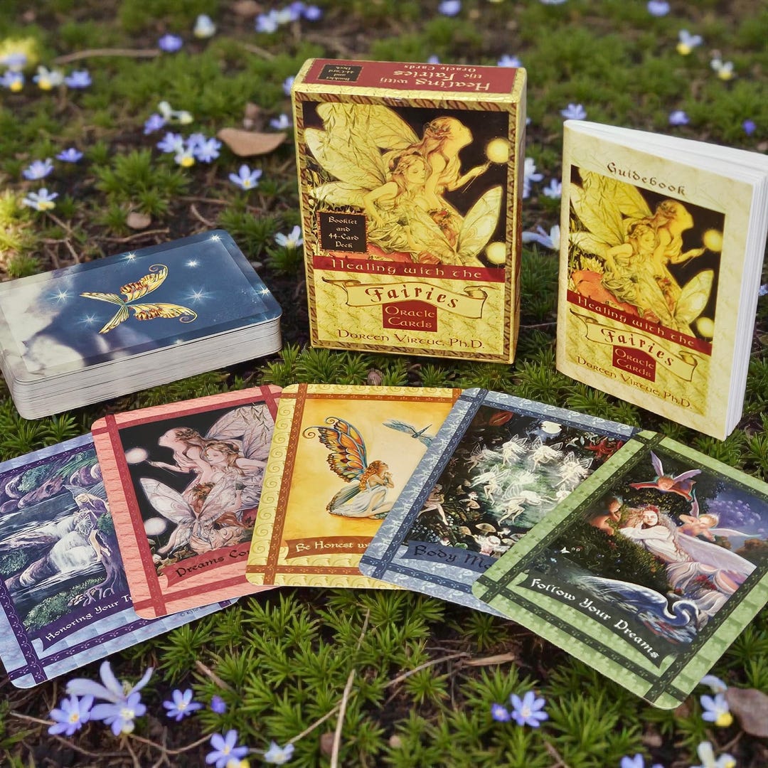 Healing With the Fairies Oracle Cards, Doreen Virtue, Ph.d. - Etsy