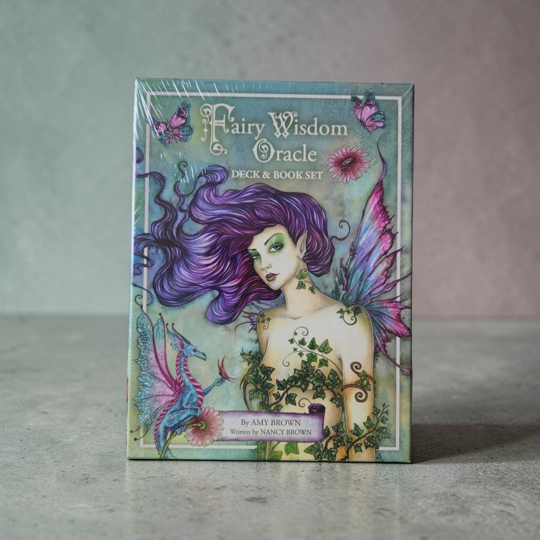 Fairy Wisdom Oracle Deck & Book Set, Amy Brown - Etsy