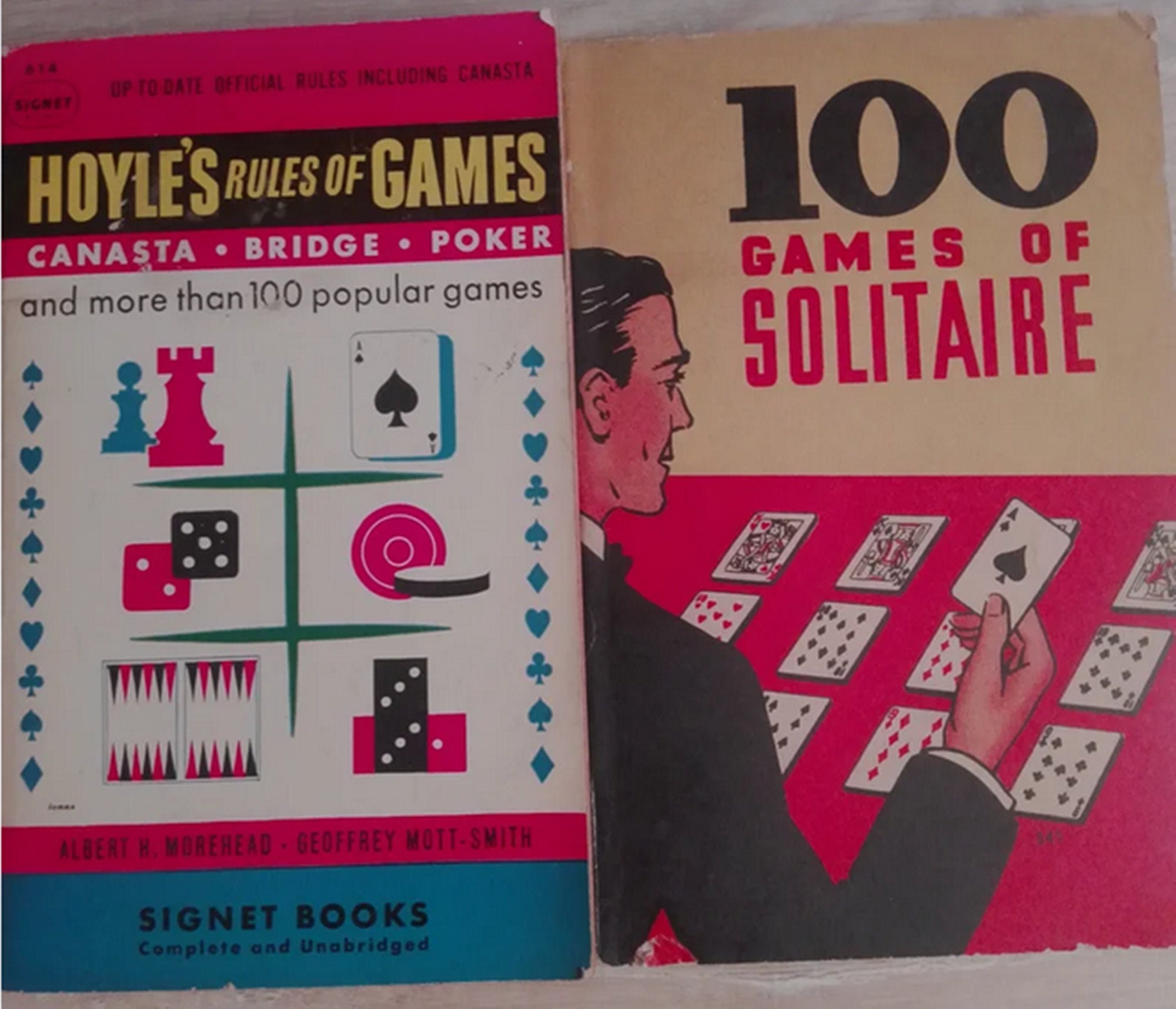Vintage Poker Book Etsy