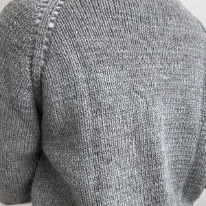 Knitting Pattern Basic Cardigan 4 Yarn Options in 1 Pattern Beginner ...