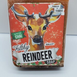 Filthy Farmgirl ~ Seife *Filthy Reindeer* (Kleines Stück)