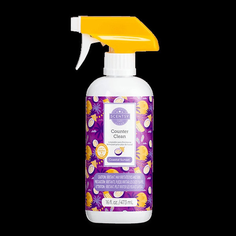 Scentsy Counter Clean coastal Sunset Etsy