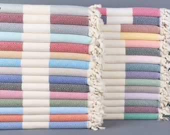 Luxurious Turkish Beach and Hand Towels, Personalized Organic Cotton Gifts, Wedding Favors, Turkish Beach Towel, Personalized Gifts