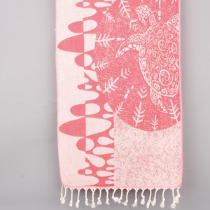 Personalisierte Geschenke, Türkisch Handtuch Handtuch, Türkisch Geschirrtuch, Schildkröte Design Handtuch, 18 "x36" Baumwollhandtuch,