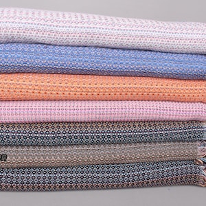 87 "x 89" Baumwolldecke, Wurfdecke Couch, personalisierte Decke, Tischdecke, bunte Diamantdecke, Brautjungfergeschenke personalisiert,
