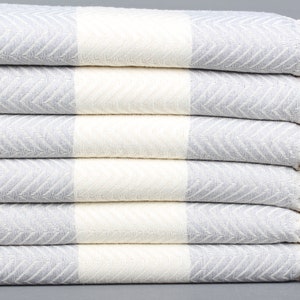 Wholesale Towels, Organic Towel, Light Gray Peshtemal, Chevron Towel, 40x71 Inches Girls Weekend Gift, Scarf Towel, Decorative Towel,