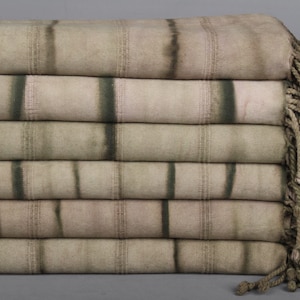 38x63 Inches Khaki Green Cotton Towel, Wedding Favors, Tie Dye Stonewashed Towel, Bachelor Bachelorette Party Favors, Gift For The Home,