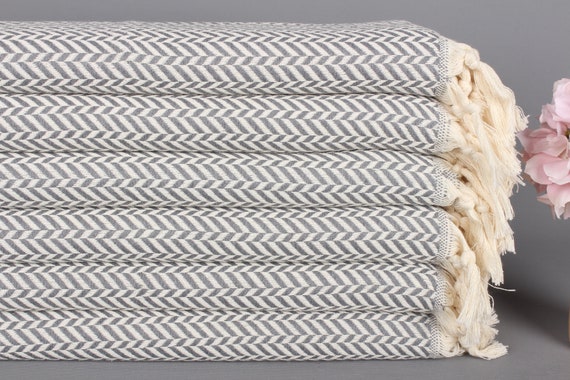 Chevron hand towels hotsell